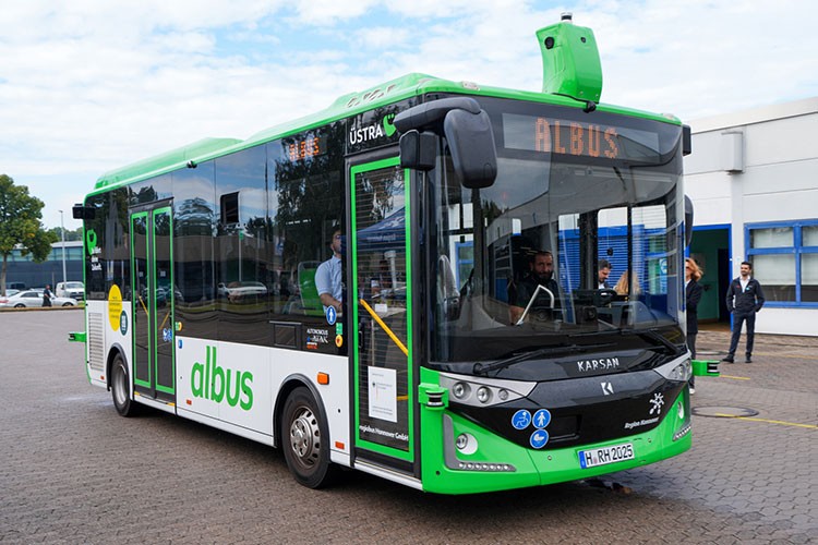 Karsan Otonom e-ATAK, Almanya'da yollarda