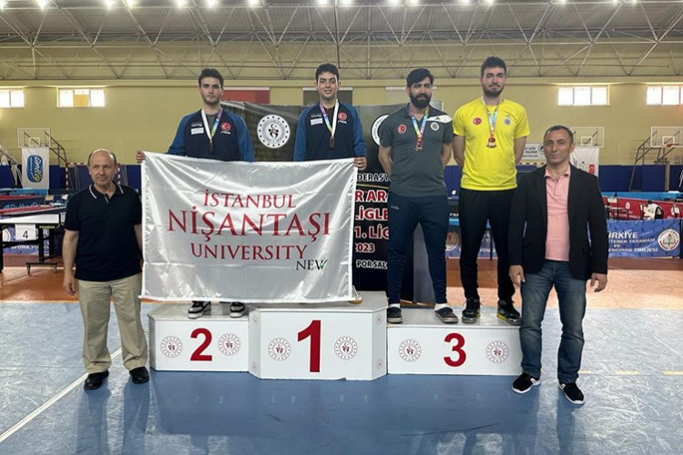 Nişantaşı Üniversitesi'nden sportif başarı