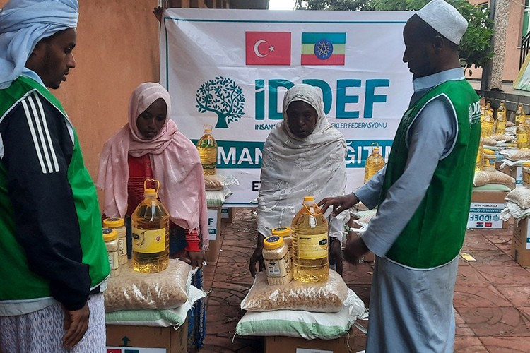 İDDEF'ten İç Savaştan Etkilenen Etiyopya'ya Yardım Eli