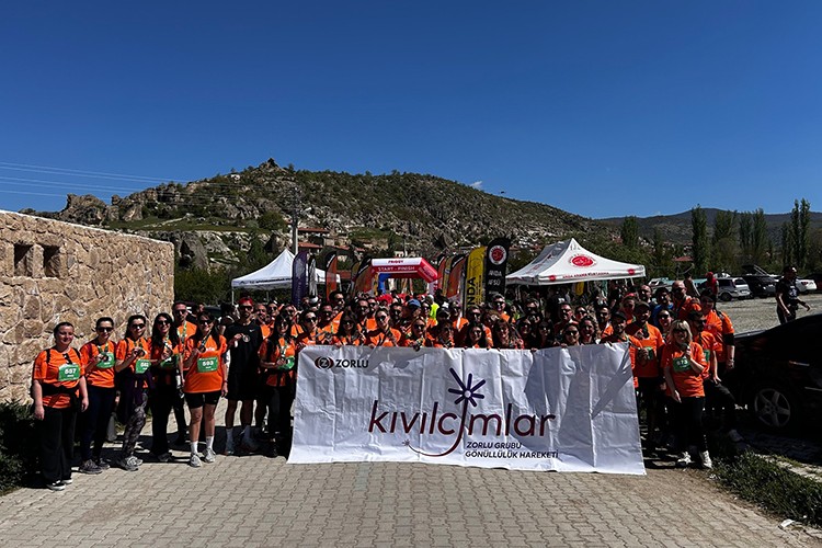 OEPSAŞ çalışanları Anadolu'nun kalbinde koştu