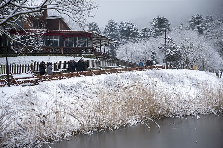 Doğaseverler Gölcük Tabiat Parkı'nda manzaranın tadını çıkardı