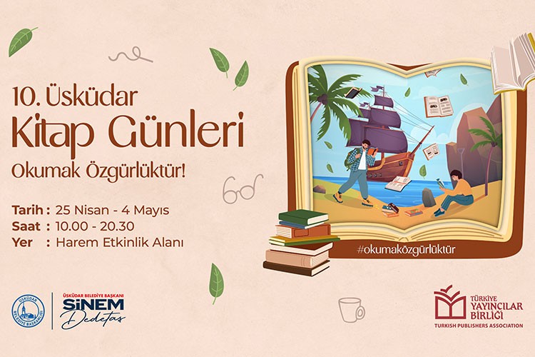 10. Üsküdar Kitap Günleri başlıyor