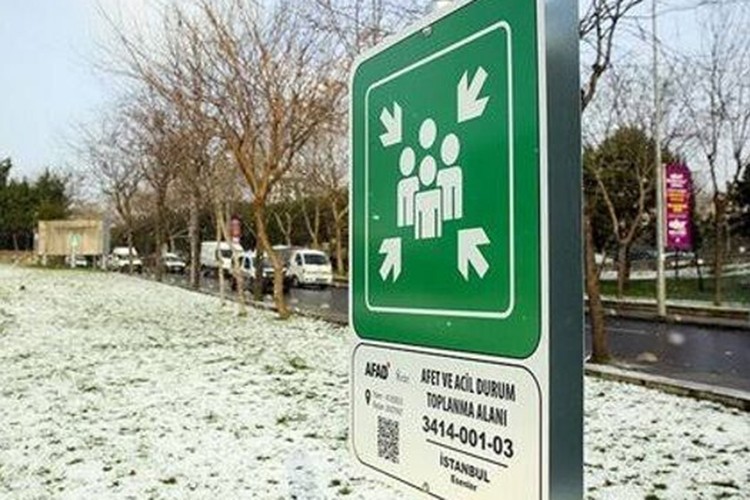 Afetlerde kullanılacak 31 bin güvenli toplanma alanı