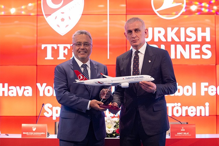 THY ile TFF arasında sponsorluk anlaşması imzalandı