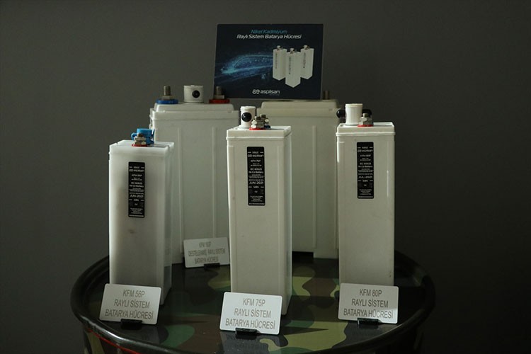 Türkiye'nin raylı taşımacılığı ASPİLSAN bataryalarıyla güçleniyor