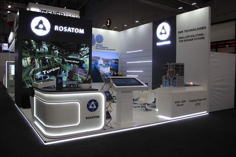 Yüzer nükleer enerji Enlit Africa 2025 fuarında tanıtıldı