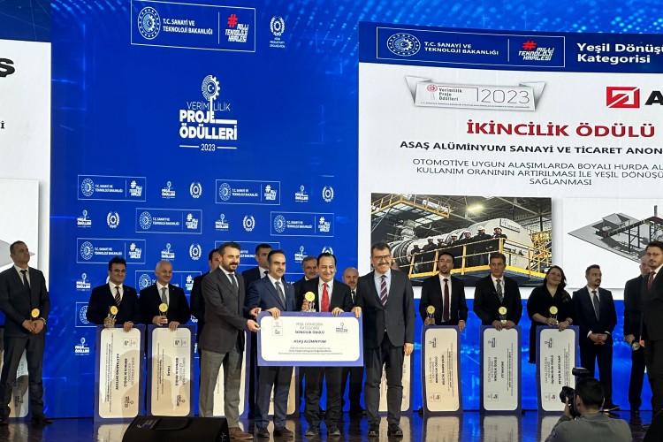 ASAŞ'a Yeşil Dönüşüm Alanında Önemli Ödül