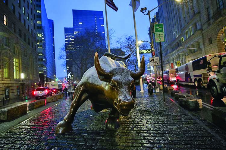Wall Street'te yükseliş