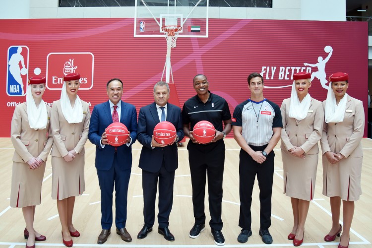 Emirates, NBA'in Global Havayolu Partneri ve NBA Cup'ın İsim Sponsoru Oldu