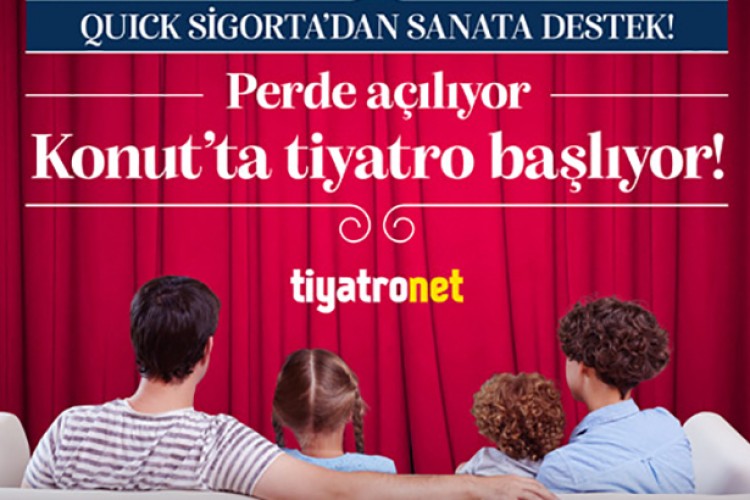 Sigorta olana tiyatro bileti hediye