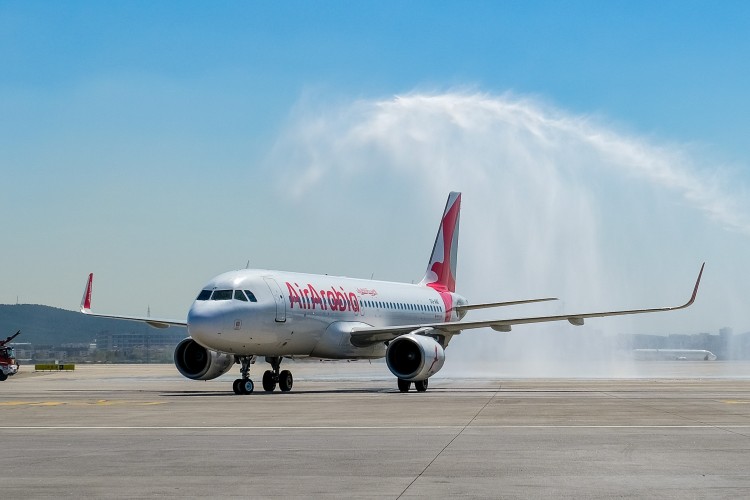 Sabiha Gökçen'den Air Arabia Egypt ile Kahire uçuşları başladı