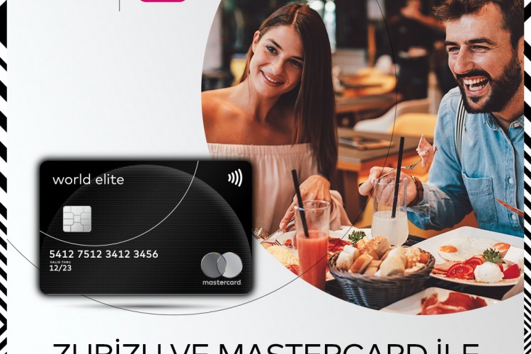 Mastercard ve ZUBİZU ile yüzde 20 gastronomi indirimi