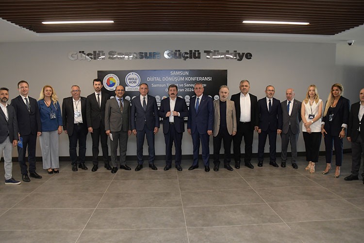 İş dünyası dijital dönüşüm için Samsun'da bir araya geldi
