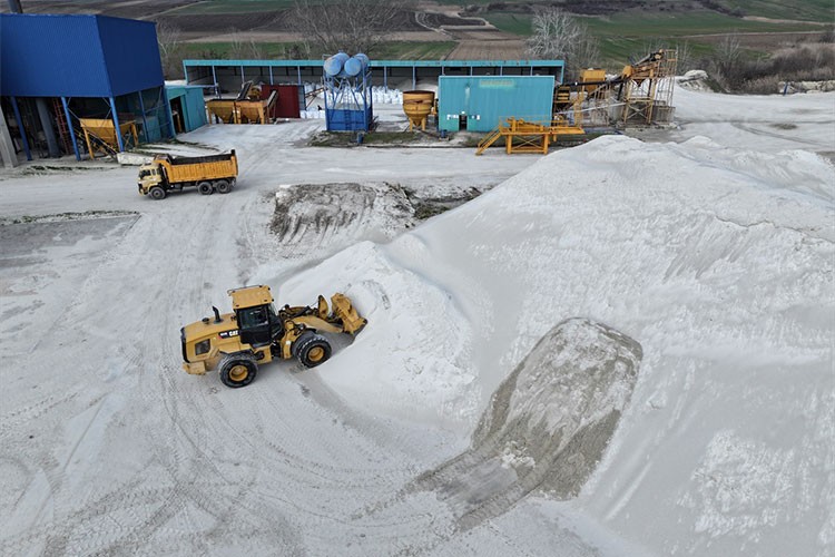 Su arıtmada kullanılan kum Edirne'de işlenip ihraç ediliyor