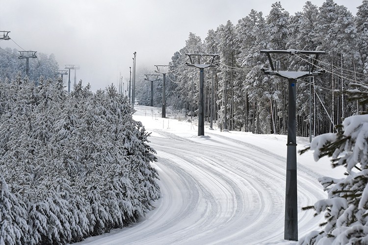 Sarıkamış'ta kayak sezonu için geri sayım başladı