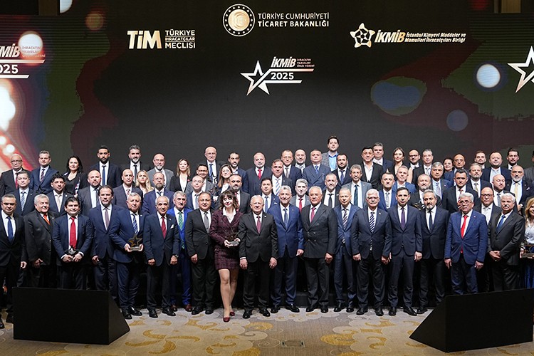 İKMİB 2025 ihracatın yıldızları ödülleri sahiplerini buldu