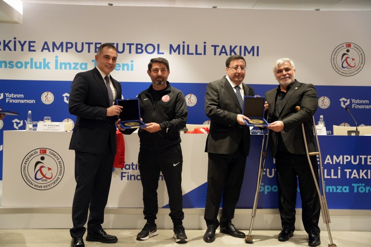Yatırım Finansman Ampute Futbol Milli Takımına sponsor oldu