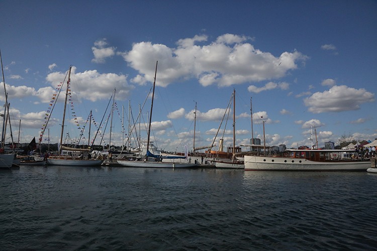 Klasik tekneler buluştu