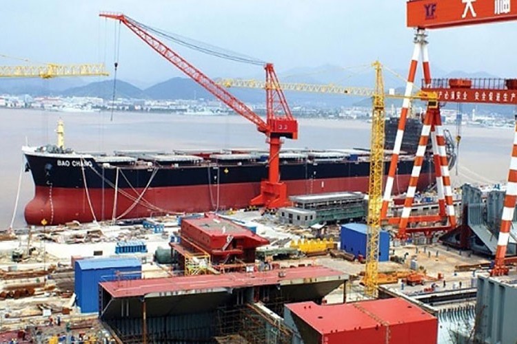 Çin'in gemi üretimi ilk yarıda yükseldi