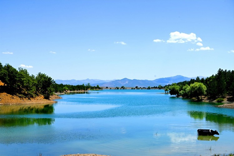 Konya'daki Gökçehüyük Göleti ziyaretçilerini bekliyor