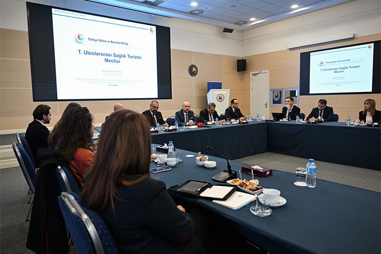 "TOBB Türkiye Uluslararası Sağlık Turizmi Meclisi Toplantısı"