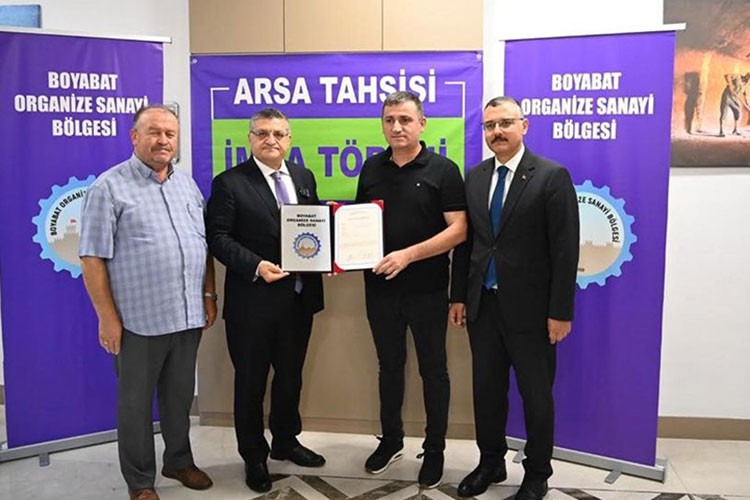 Boyabat OSB'de 422 milyon TL'lik dev yatırım başlıyor