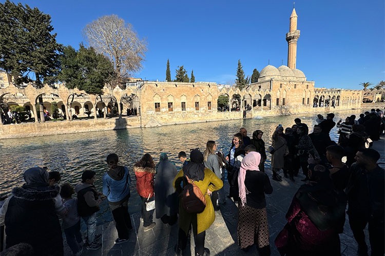 Balıklıgöl'de yarıyıl tatili yoğunluğu