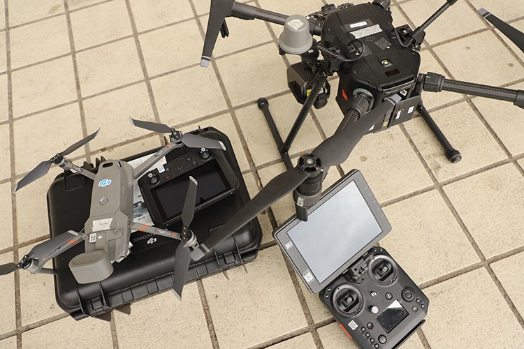 Dronlar Koronavirüs'le Savaşıyor