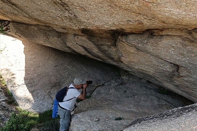 8 bin yıl öncesine ait kaya resimleri bulundu