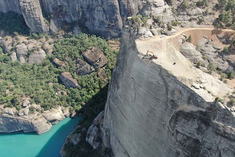 Cam seyir terasında 250 bin ziyaretçi hedefi