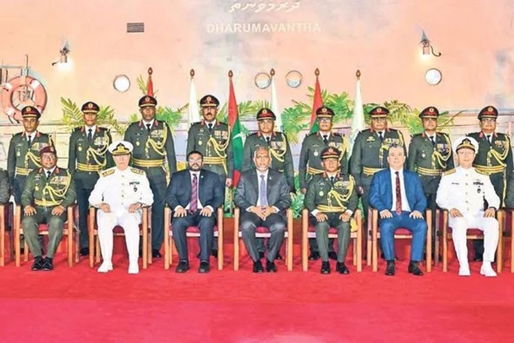 TCG Volkan Maldivler envanterine girdi