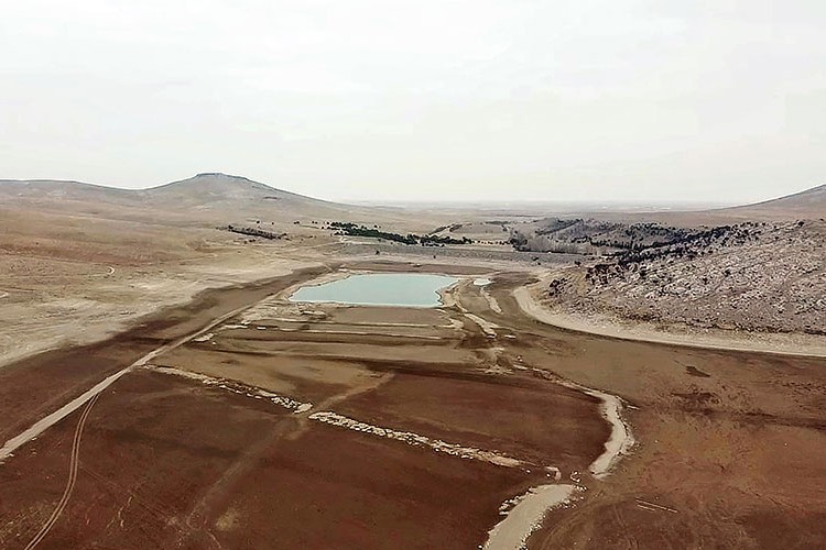 Konya'da birçok baraj, göl ve gölet dip seviyelde