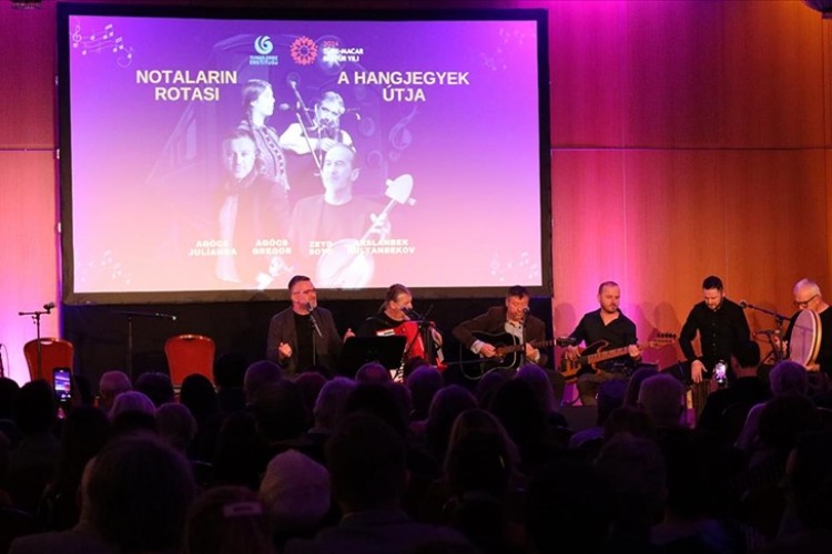 Budapeşte'de Yunus Emre Enstitüsü'nün "Notaların Rotası" konseri