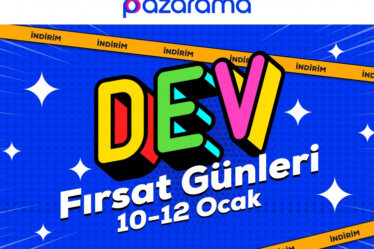 PAZARAMA'DA BİR İLK