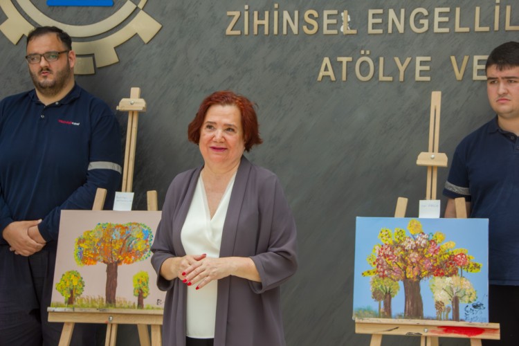 Sanatta Engel Yok Vakfı sanatçıları çalıştayda buluşturdu