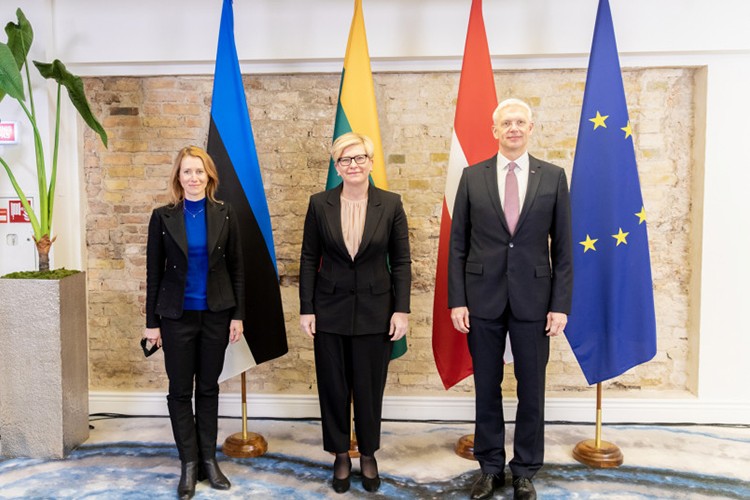 Üç Baltık ülkesinin lideri "enerjide bağımsızlık" gündemiyle bir araya geldi