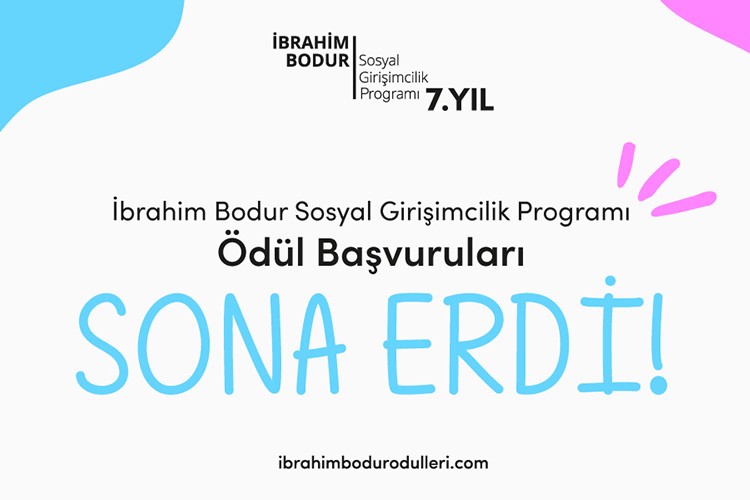 "İbrahim Bodur Sosyal Girişimcilik Programı" ödülleri