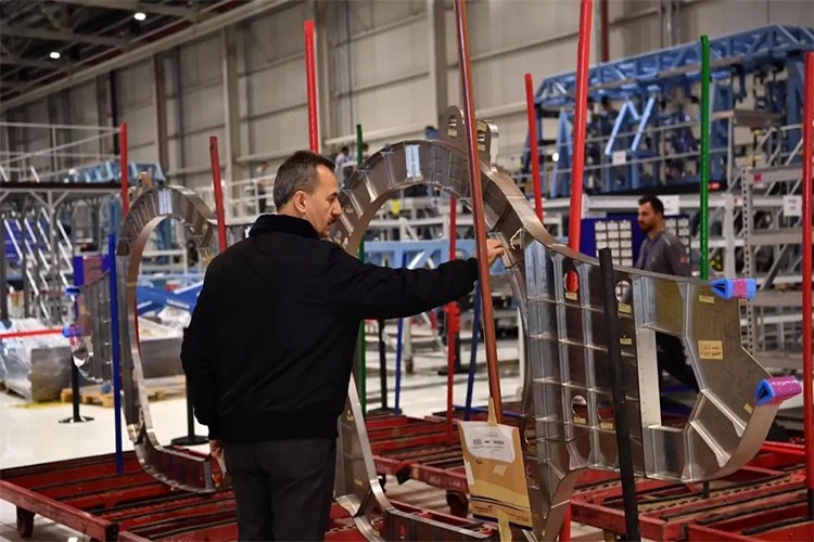 Milli Muharip Uçak KAAN'ın 2. prototipi üretim aşamasına geçti