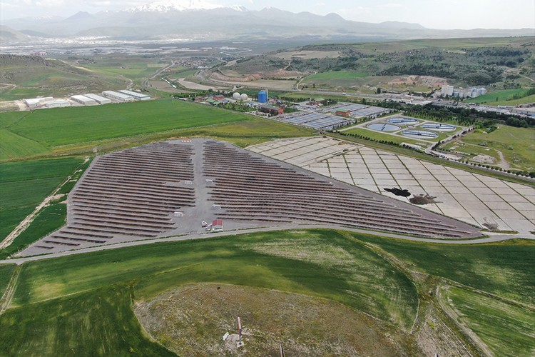 Kayseri'de çürütülmüş çamurdan 5 milyon 100 bin kilovat elektrik üretildi