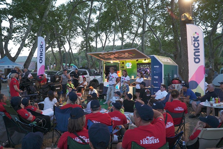 Motosiklet tutkunları Gönen'de buluştu