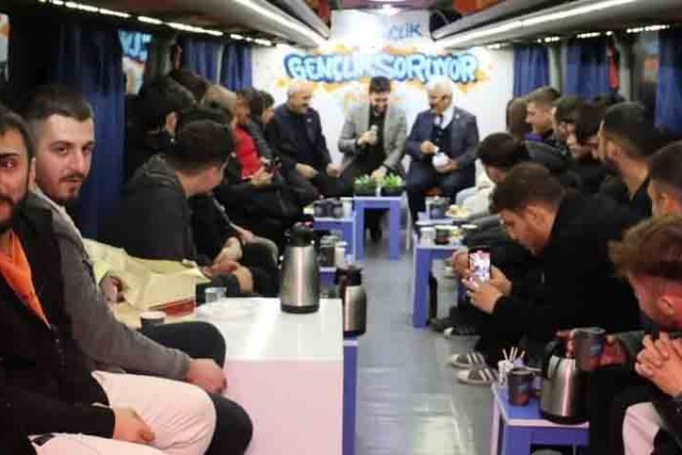 BAŞKAN ADAYI BÜYÜKGÖZ ARAPÇEŞME'Yİ TURLADI