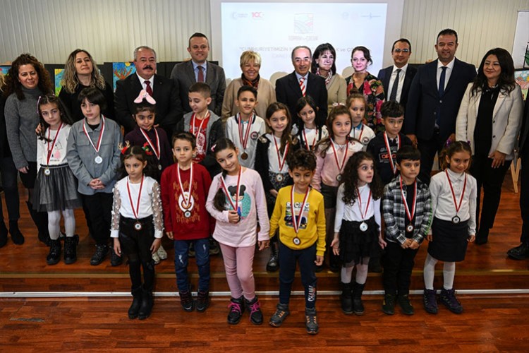 "Toprak ve Çocuk" resim yarışmasında ödül töreni yapıldı