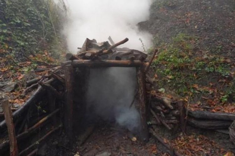 Zonguldak'ta ruhsatsız 3 maden ocağı imha edildi