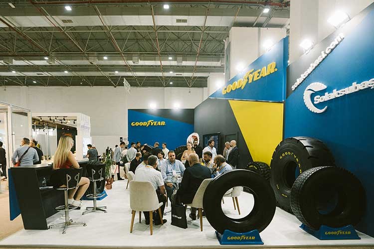 Goodyear, Logistech Fuarı'nda ürün ve hizmetlerini tanıttı