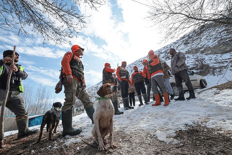 Malatya'da yaban domuzlarına yönelik sürek avı yapıldı