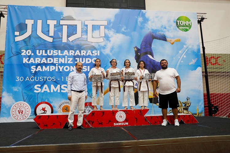 20. Karadeniz Judo Turnuvası sona erdi