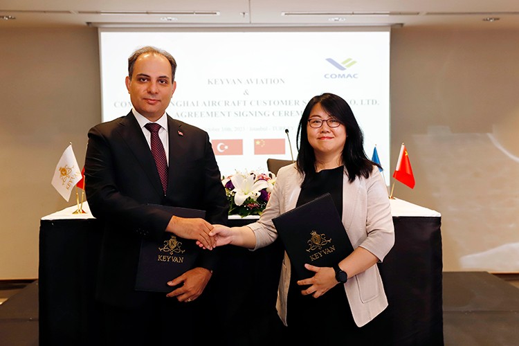 Türkiye'den Çin'e havacılık hizmeti ihracatı