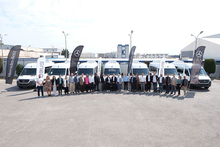 40.000'inci Mercedes-Benz Sprinter, yola çıkmaya hazır
