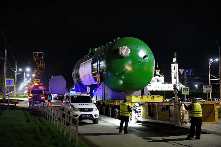 Ruppur NGS'ye ilk parti nükleer yakıt teslim edildi