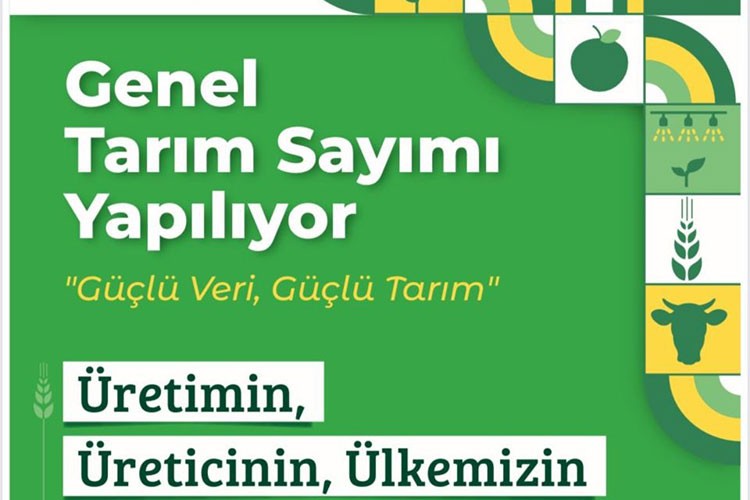 Çanakkale'de 8. tarım sayımı başladı